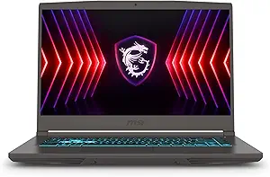 msi Thin A15 15.6” FHD 144Hz Gaming Laptop – Ryzen 5-7535HS, GeForce RTX 3050, 16GB DDR5, 512GB SSD, Thin & Light Design, Cooler Boost Cooling, Windows 11, B7UC-473US