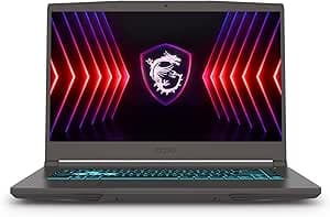 msi Thin A15 15.6” FHD 144Hz Gaming Laptop – Ryzen 5-7535HS, GeForce RTX 3050, 16GB DDR5, 512GB SSD, Thin & Light Design, Cooler Boost Cooling, Windows 11, B7UC-473US