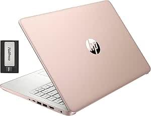 HP Stream 14" HD BrightView Laptop, Intel Processor N150, 16GB RAM, 416GB Storage (128GB eMMC + 288GB Docking Station Set), Intel UHD Graphics, 720p Camera, Wi-Fi, 1 Year Office 365, Win 11 S, Gold
